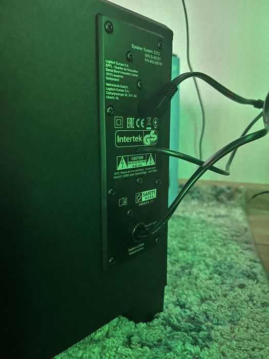 Głośniki do komputera logitech z313 idealny stan