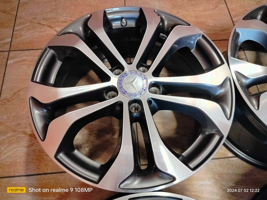 Felgi aluminiowe 5x112 17 calowe Mercedes GLC W253 Czujniki F 305