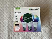 Pack 3 lâmpadas inteligentes E27 nanoleaf