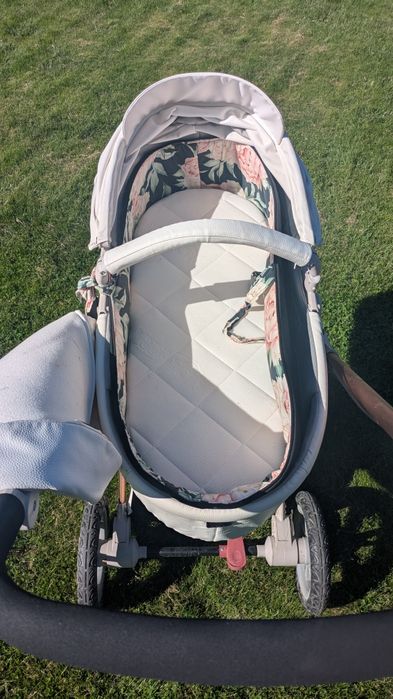 Hot Mom Wózek dziecięcy 2 w 1 z funkcją obrotu o 360 stopni