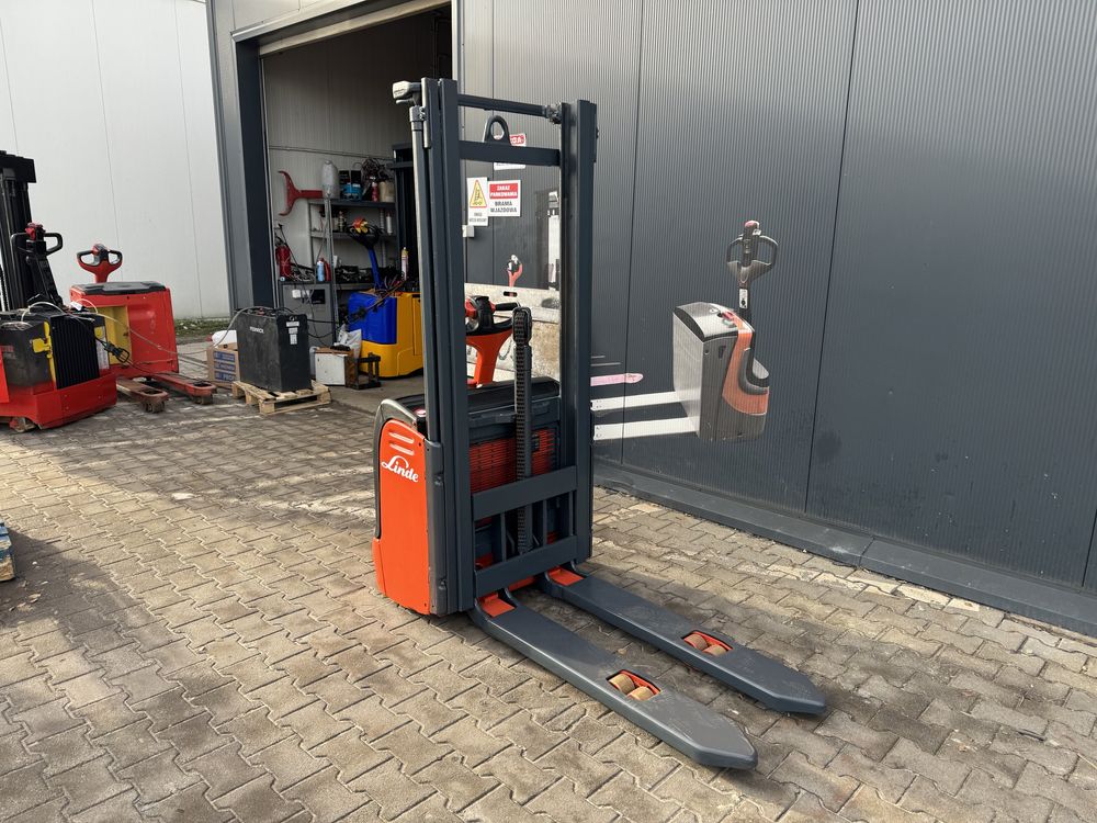 Paleciak elektryczny Linde L 12 330 cm 1200 kg wózek Linde