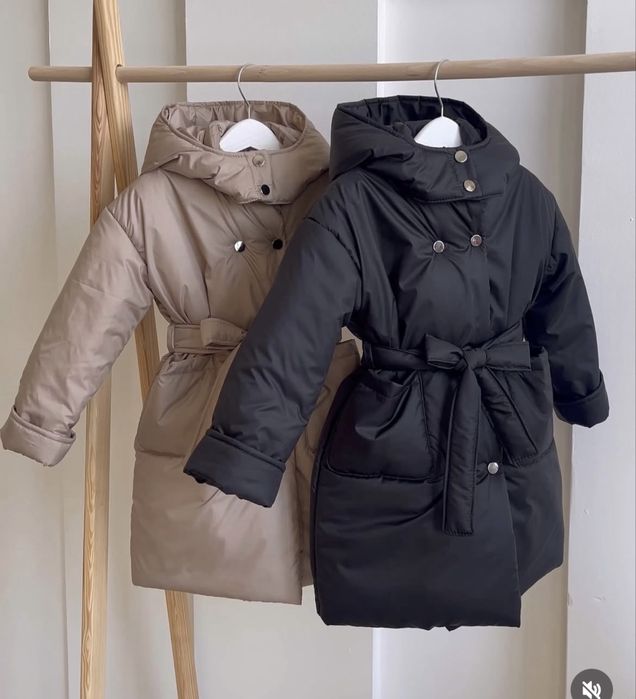 Зимове пальто/пуховик на дівчину підлітка р 158 Mommy love’s me