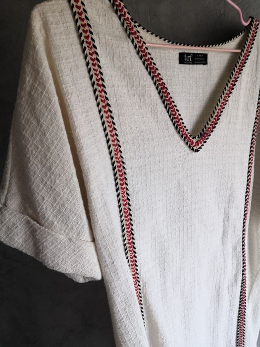 Платье Zara белое