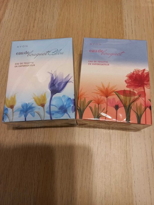 Avon Zestaw wód toaletowych de bouquet. 2x50ml. Nowe. Unikat!