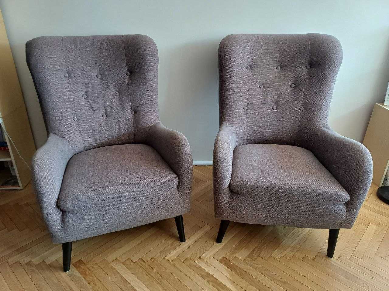 1 lub 2 fotele - duże, solidne, stan bdb
