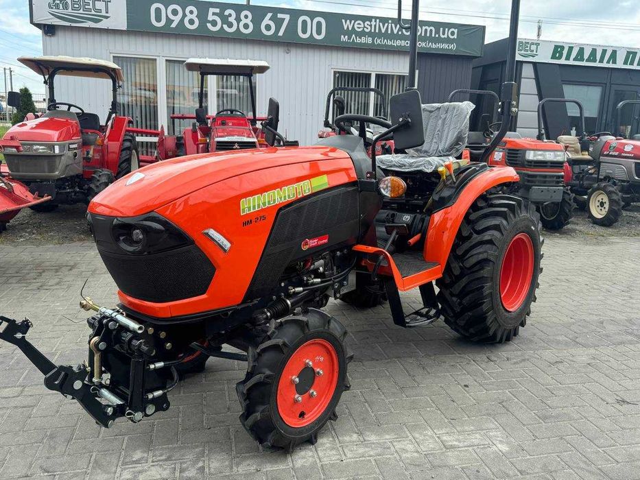 Новий японський трактор/мінітрактор HINOMOTO NH-275!27к.с.!4х4!Наванта