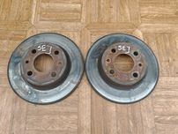 Fiat Seicento Tarcze hamulcowe przód przednie komplet
