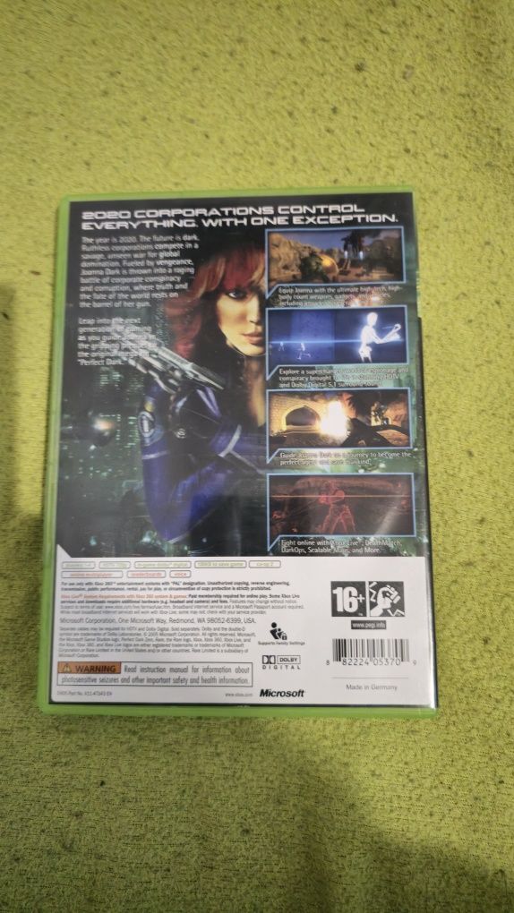 project dark zero xbox 360 em ótimo estado