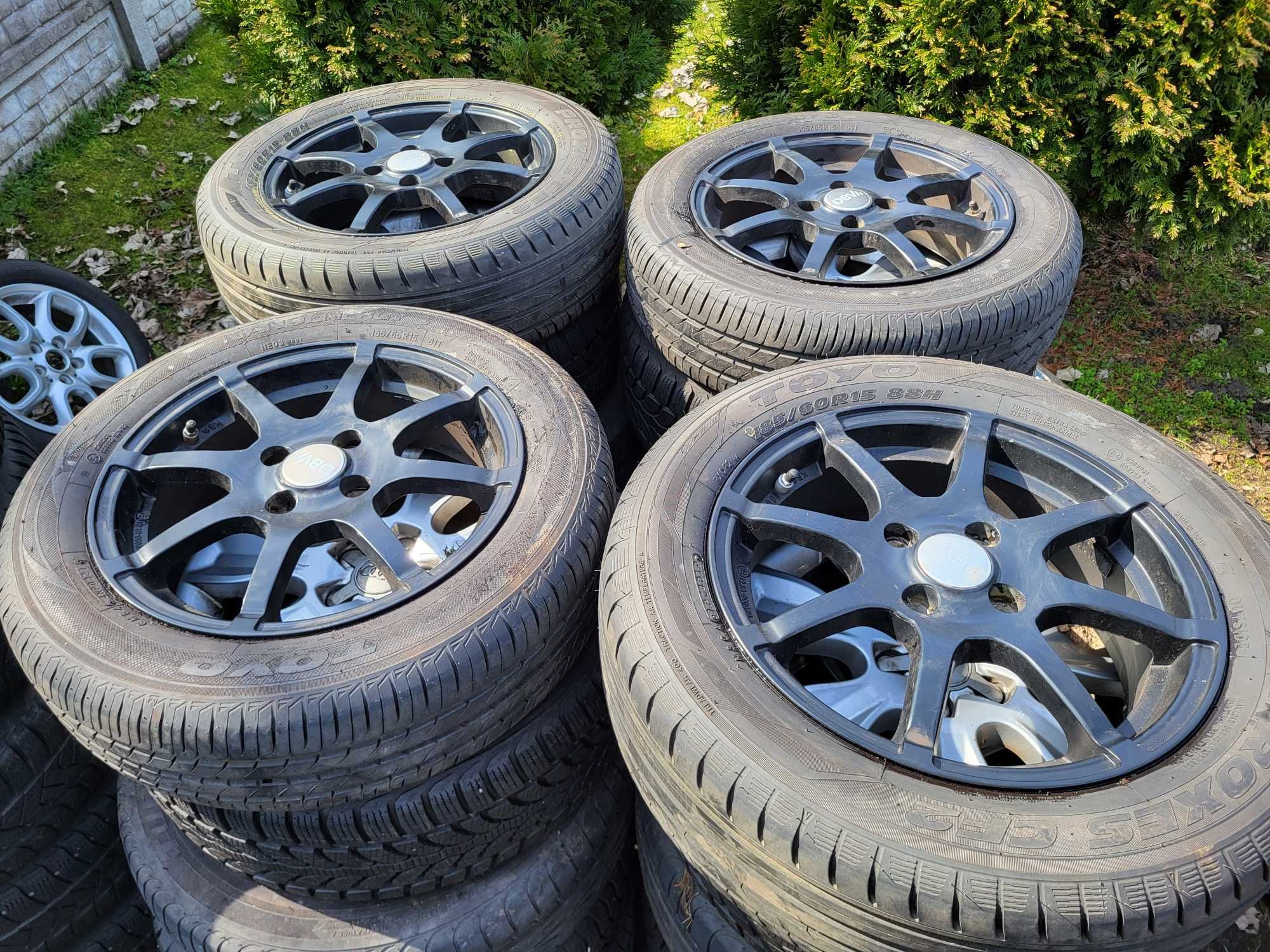 Koła 15" 4x100 Smart ForTwo ForFour Renault Twingo Clio