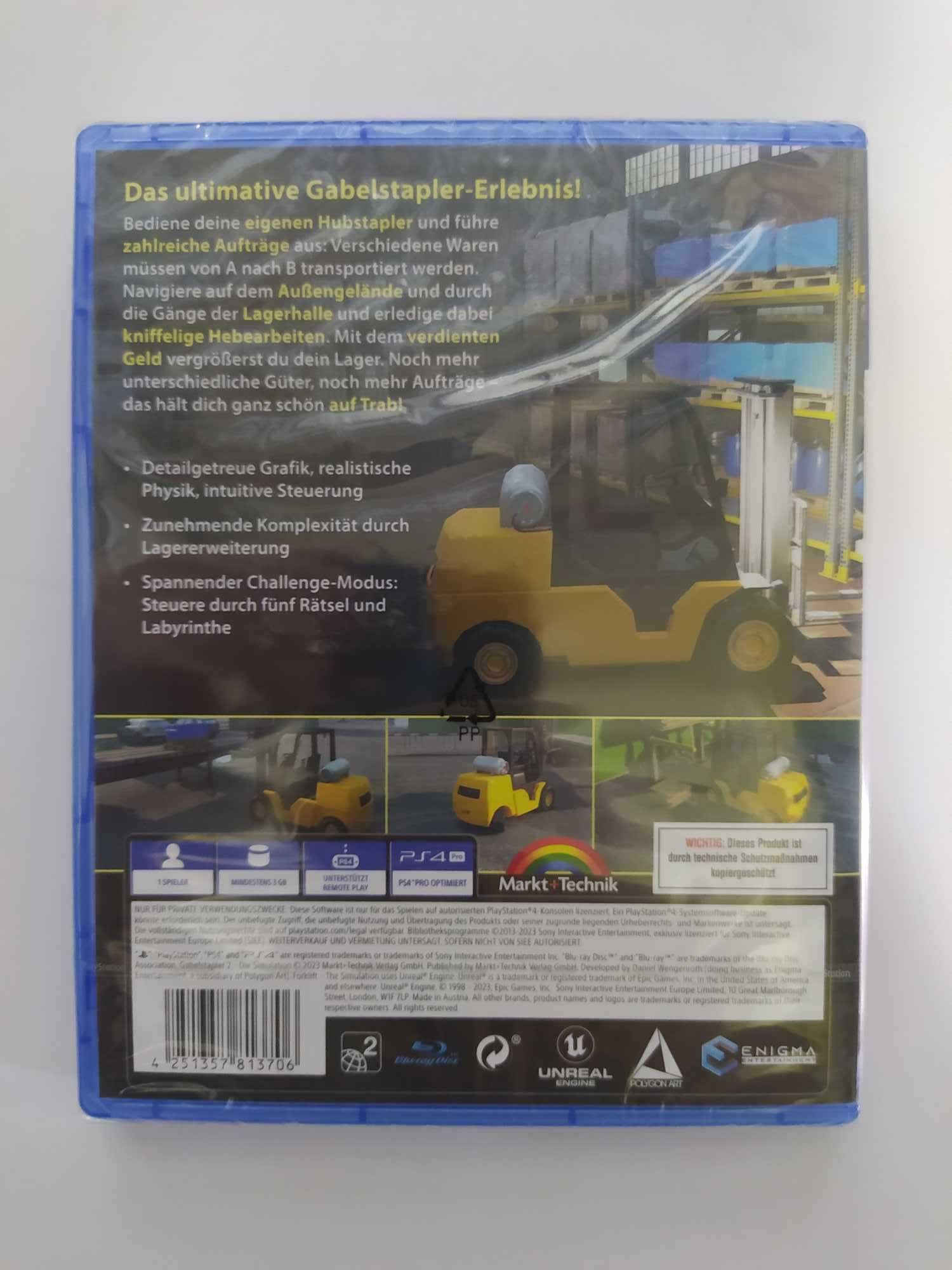 NOWA GABELSTAPLER 2 - Die Simulation PS4 / Forklift Simulator PS4