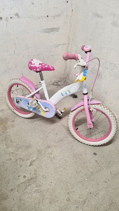 Rower rowerek dla dziewczynki rozowy