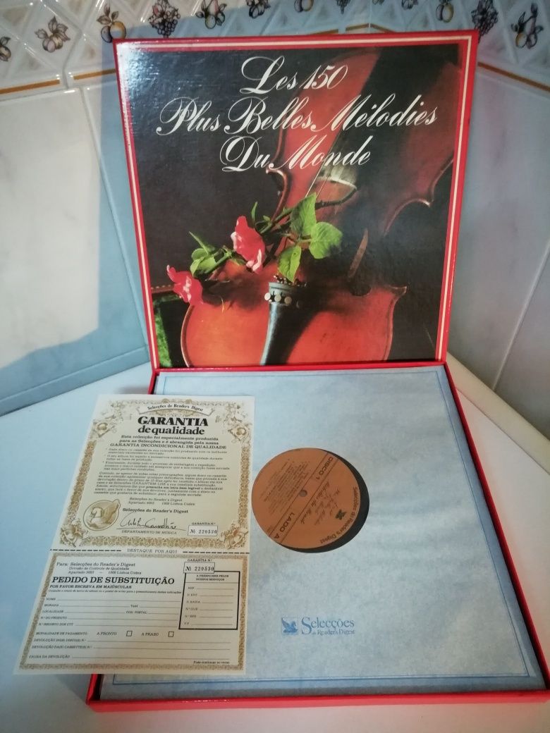 Vinil Colecção Musical de 150 Melodias