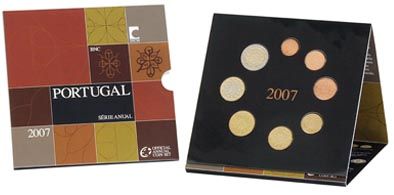 Set coin Portugal 2007 BNC (0,01€ - 2€) - moedas