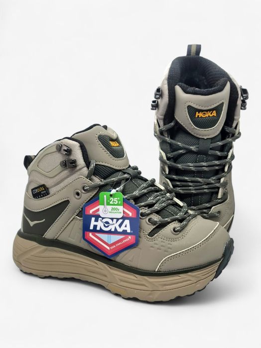 Жіночі зимові кросівки Hoka GTX (-32°C/Хутро/Cordura/Waterproof/36-41)