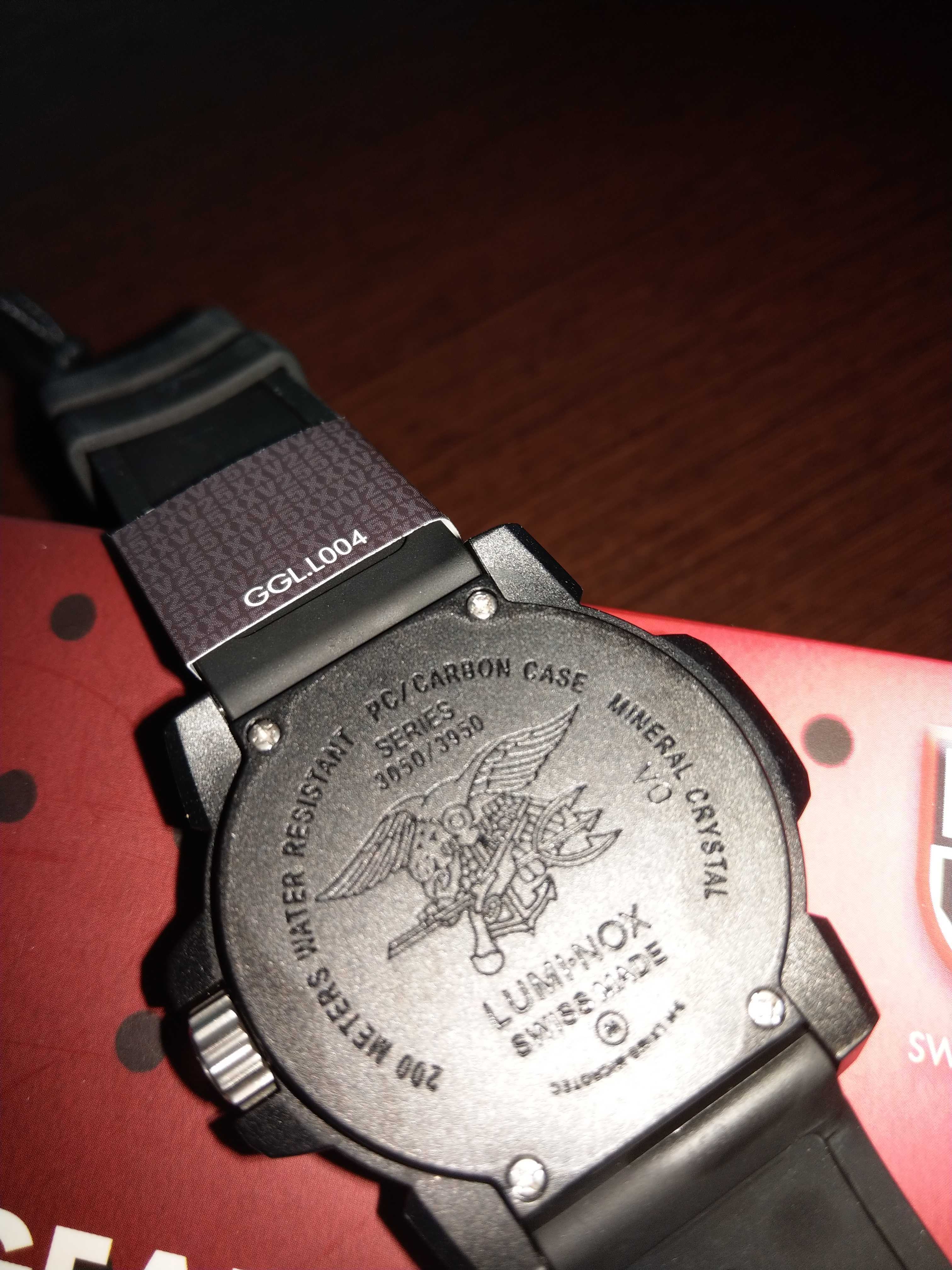 часы мужские швейцария Luminox A.3053 25TH Blue