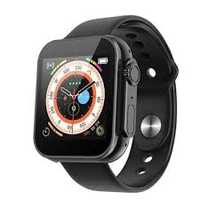 Smartwatch D20 koperta czarna zegarek pomiar ciśnienia puls sen kroki