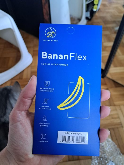 Szkło hybrydowe samsung a40 Banan