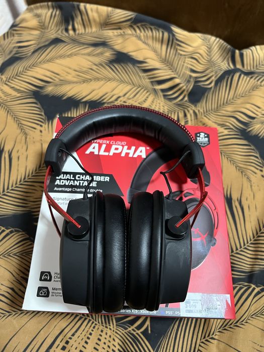 Наушники Hyperx Cloud Alpha (Полный комплект)