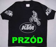 KTM koszulka czarna dziecięca XS Junior nowa ostatnia