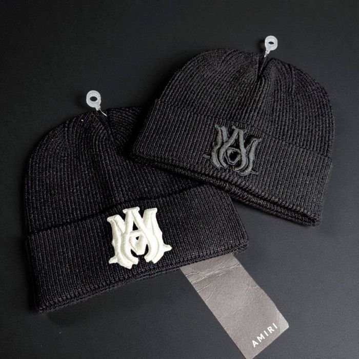 Чоловіча зимова шапка louis vuitton the north face amiri ami