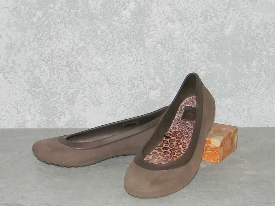 CROCS - Lekkie Balerinki - rozm 37 W 7 - IDEALNE !!!