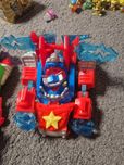 SUPERZINGS Turbo Warrior Power - Zmienialny robot bohatera