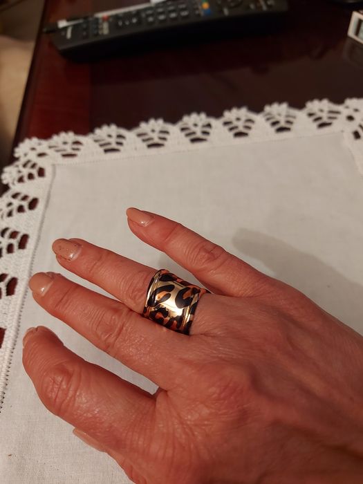 Pulseira + Anel Tigresa - Ajustáveis.