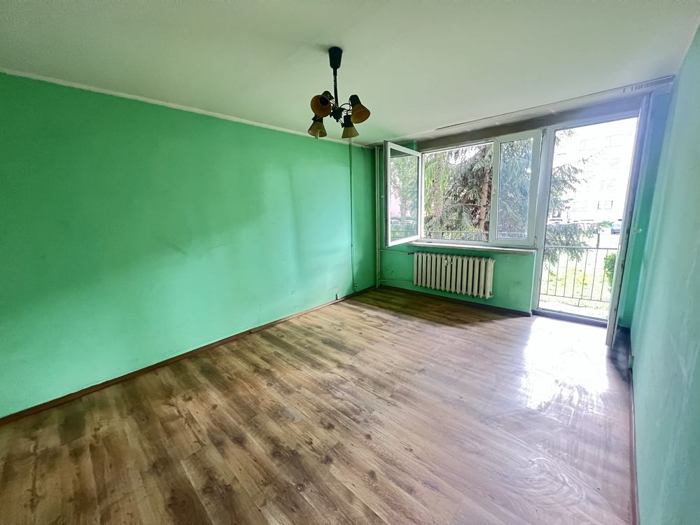Parter, duży balkon Sprzedam lub zamienię na większe / wierzbowa 16
