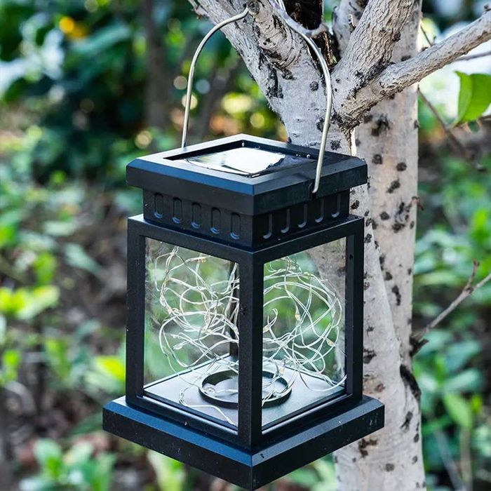 Вуличний світильник на сонячній батареї 12,5х9см, Теплий білий