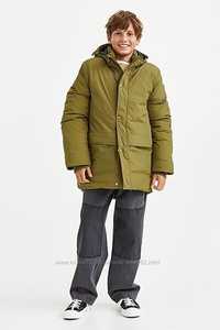 Новая теплая куртка H&M ,152см,11-12лет,970гр