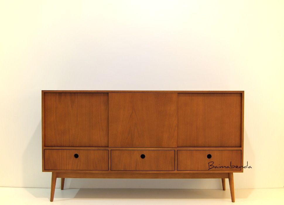 Móvel Aparador / Sideboard / Retro Vintage / Estilo Nórdico c/ gaveta