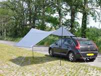 TARP • Daszek uniwersalny kempingowy • Zadaszenie turystyczne • Osłona