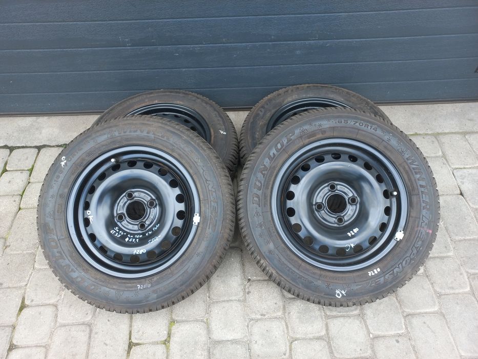Koła zimowe 14" 4x100 do VW Polo