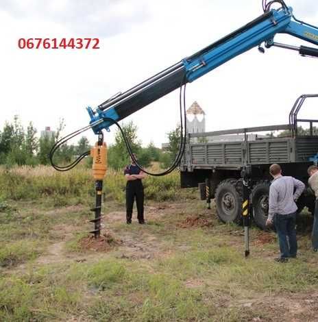 Ямобур. Столбы. Бурение отверстий установка столбов, геошурупов.