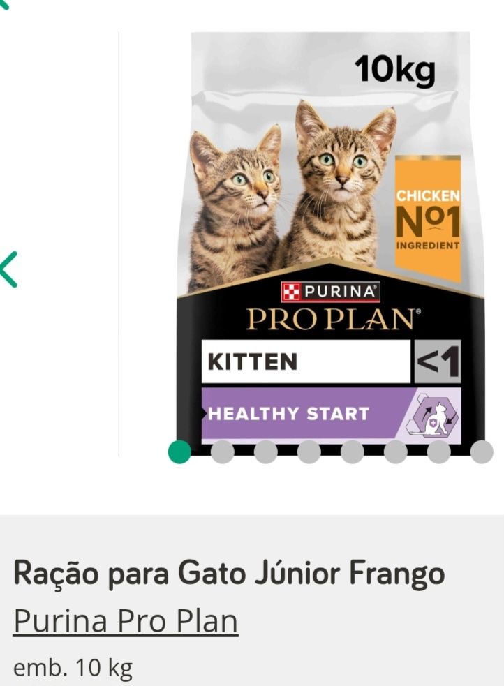 Ração  gatinhos junior proplan