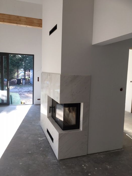 kominek NOWOCZESNY wkład + zabudowa PROMOCJA szybka realizacja FLOKI