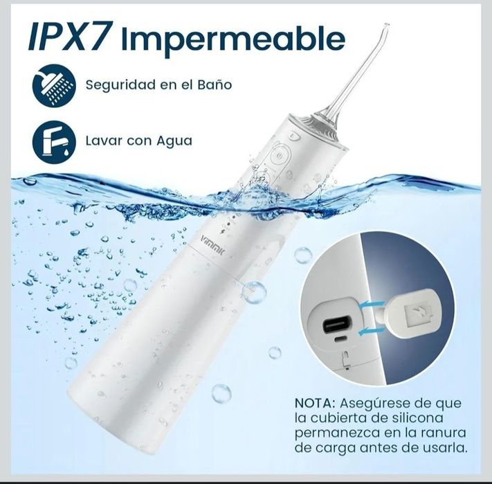 Vimmk bezprzewodowy irygator do zębów