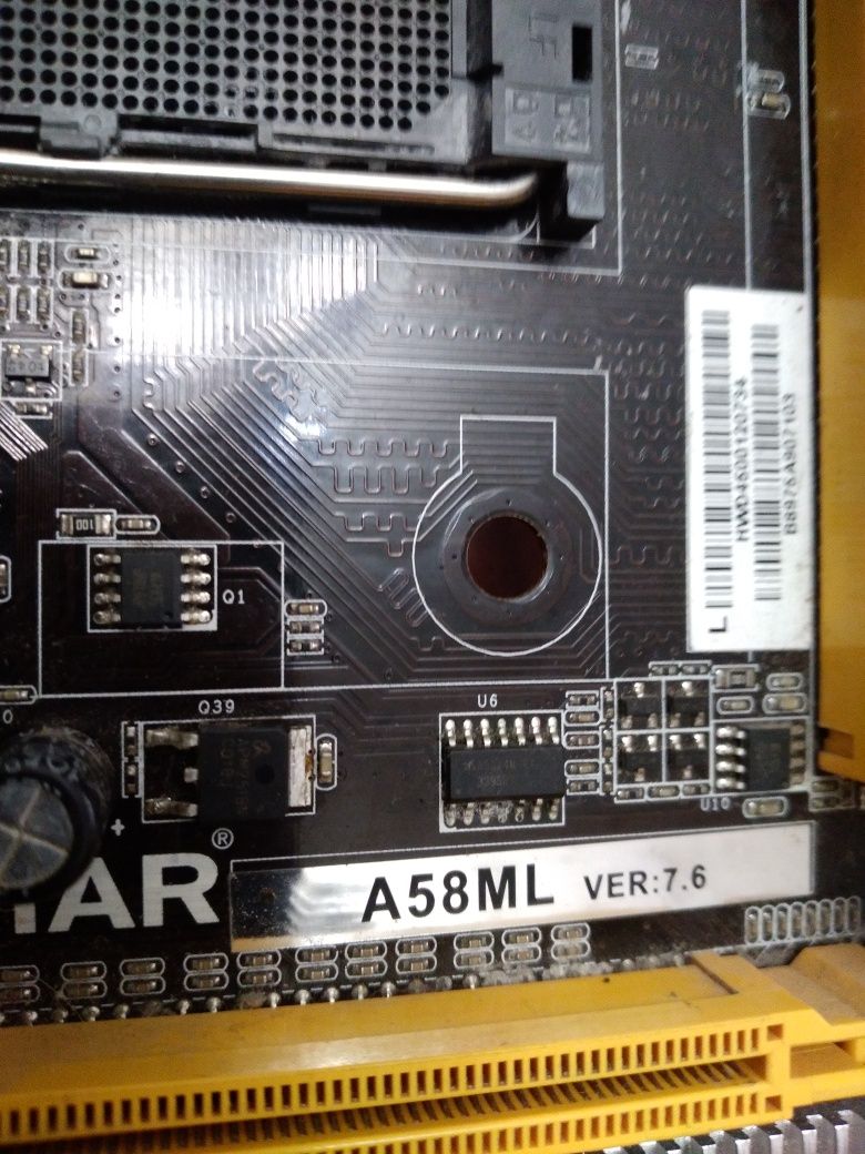 Материнская плата Biostar A58ML Socket FM2+
