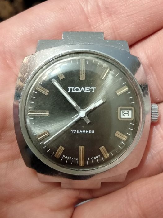 Продам наручные механические часы Полет СССР