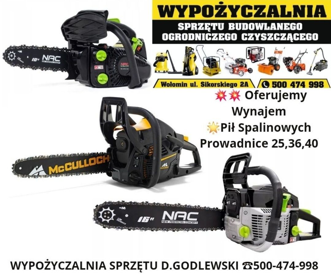 Wypożyczalnia! Kompresor Sprężarka 70l i 260l Wynajem!