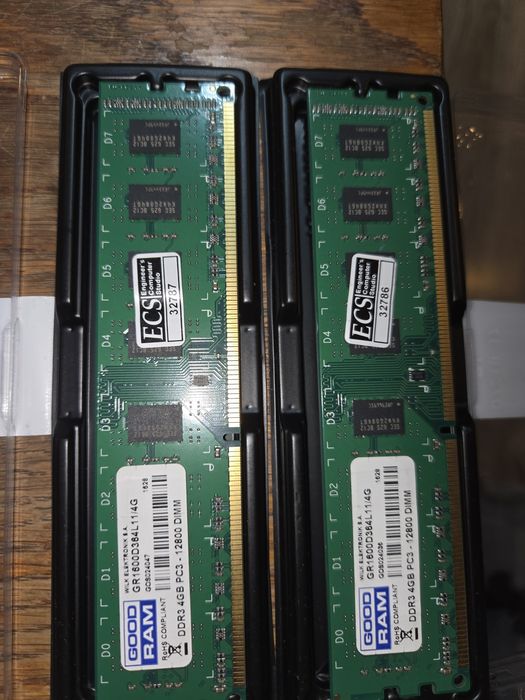 Pamięć RAM 2x4 Gb ddr3