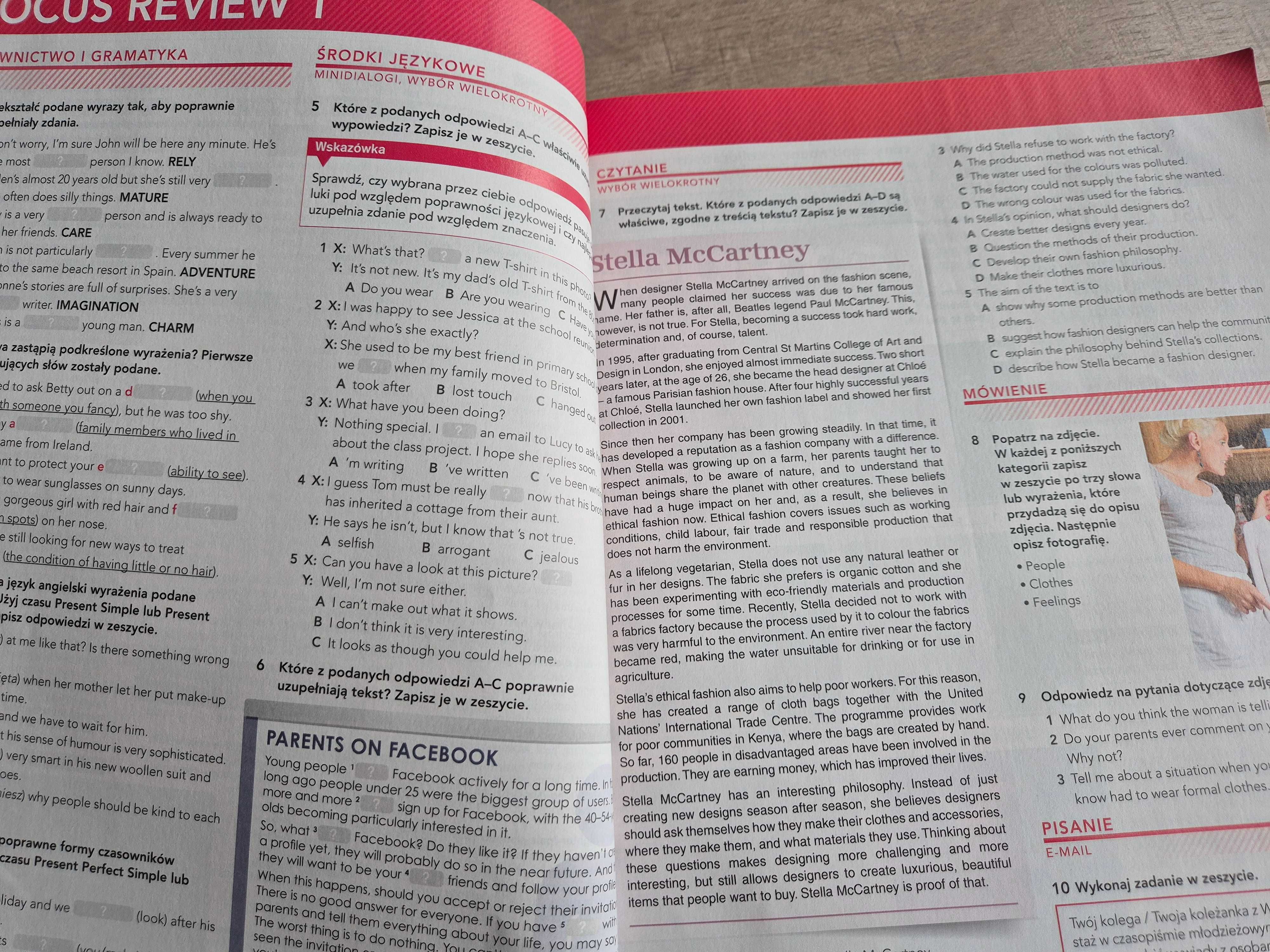 Focus. Matura B1/B1+. Student’s Book. Część 3. Longman Pearson