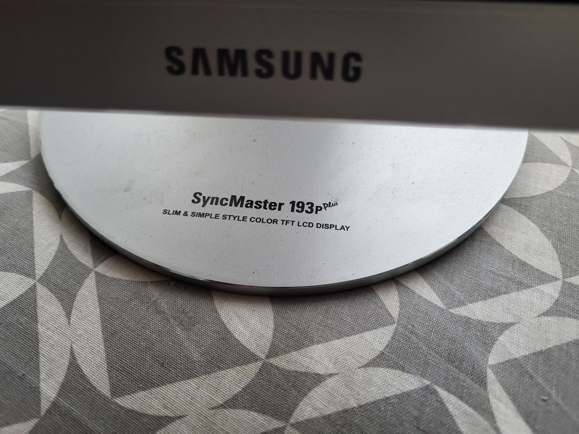 Monitor Samsung SyncMaster 193p