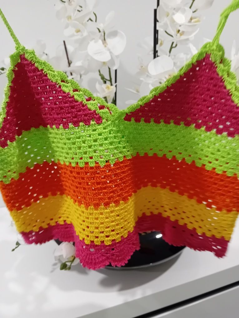 Top crochê verão