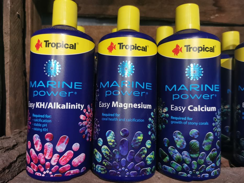 Zestaw balling Kh calcium magnesium Tropical 1000ml Akwarium morskie W