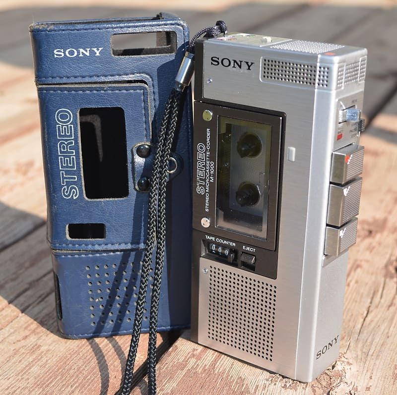 Walkman Sony Microcassete Stereo - Sony M1000