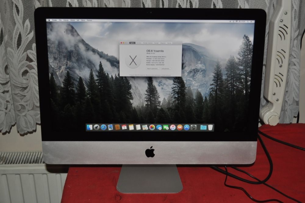 Komputer Apple iMac (21,5"-inch, koniec 2013) A1418 slim 21,5" /HDD 1T