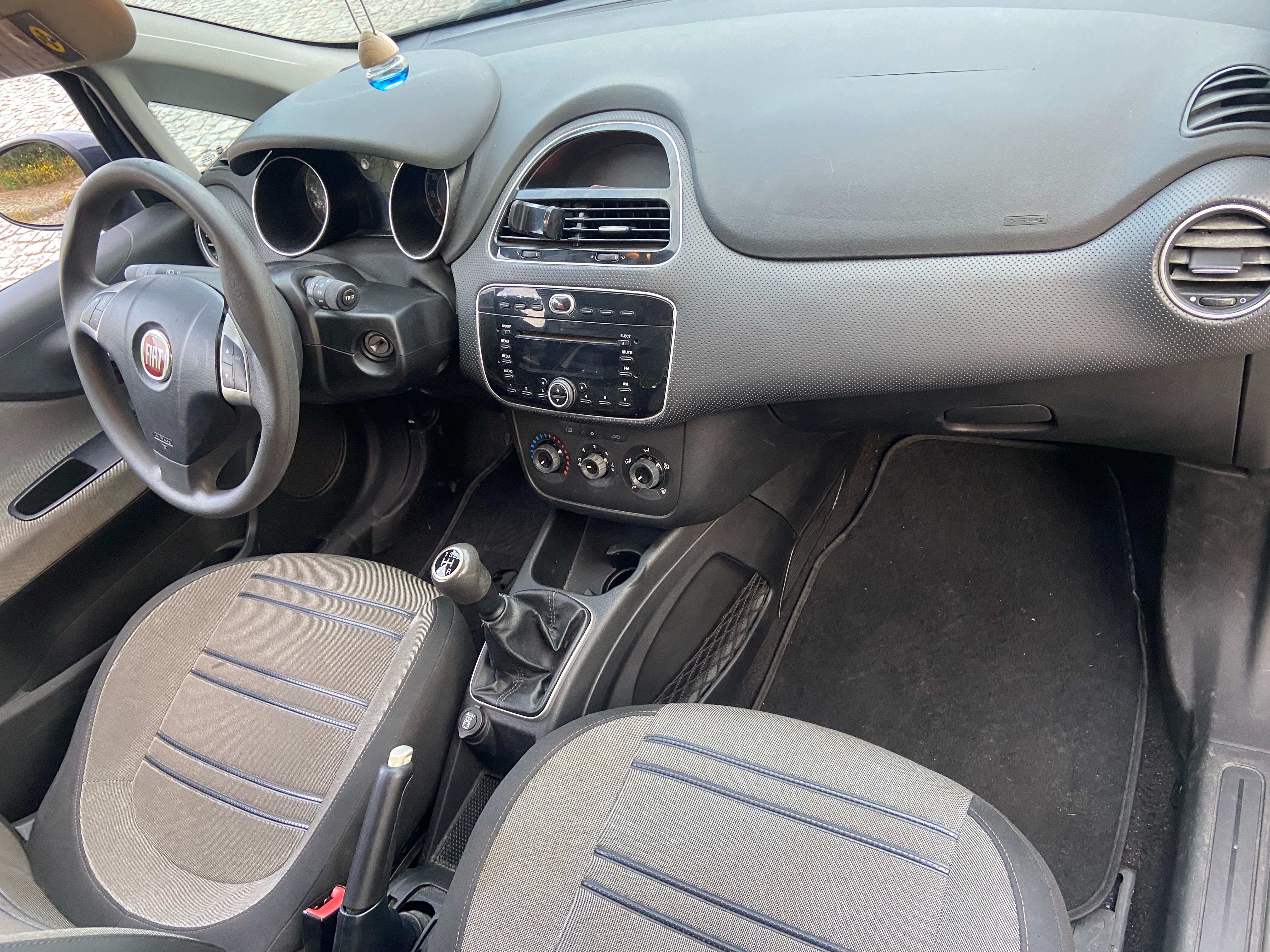 Fiat Punto Evo azul