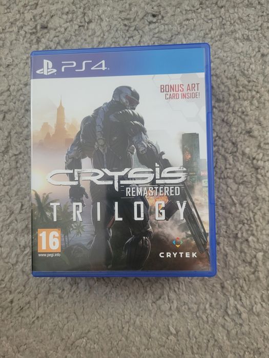 Crysis Remastered Trilogy Trylogia ps4 ps5 playstation