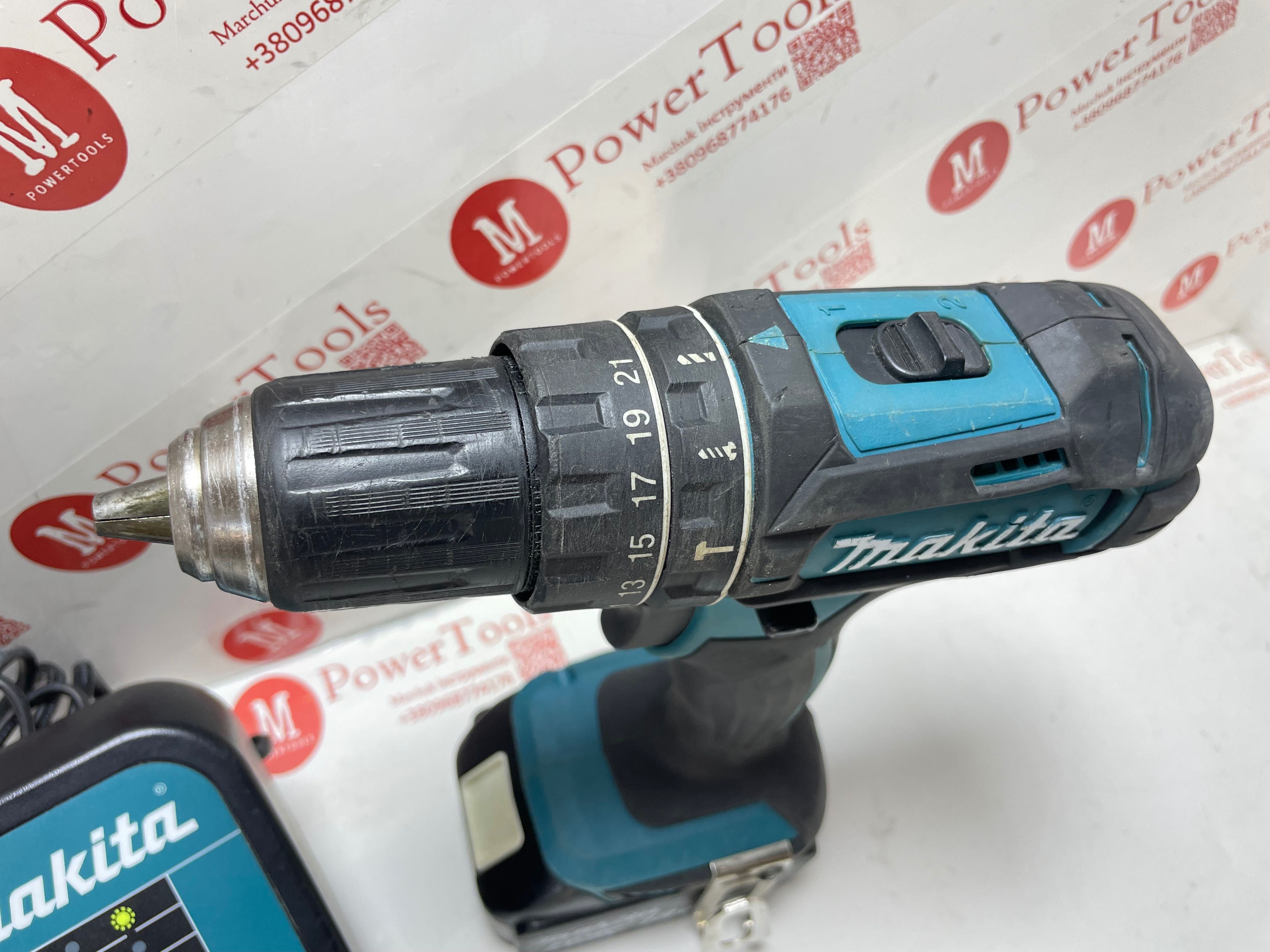 Makita DHP482/шуруповерт ударний макіта(комплект)